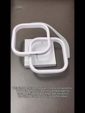 Square LED Geometric Light Fixtures