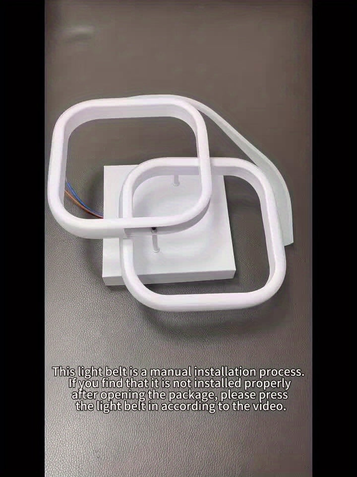 Square LED Geometric Light Fixtures