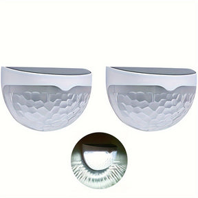 Solar outdoor LED light fixtures