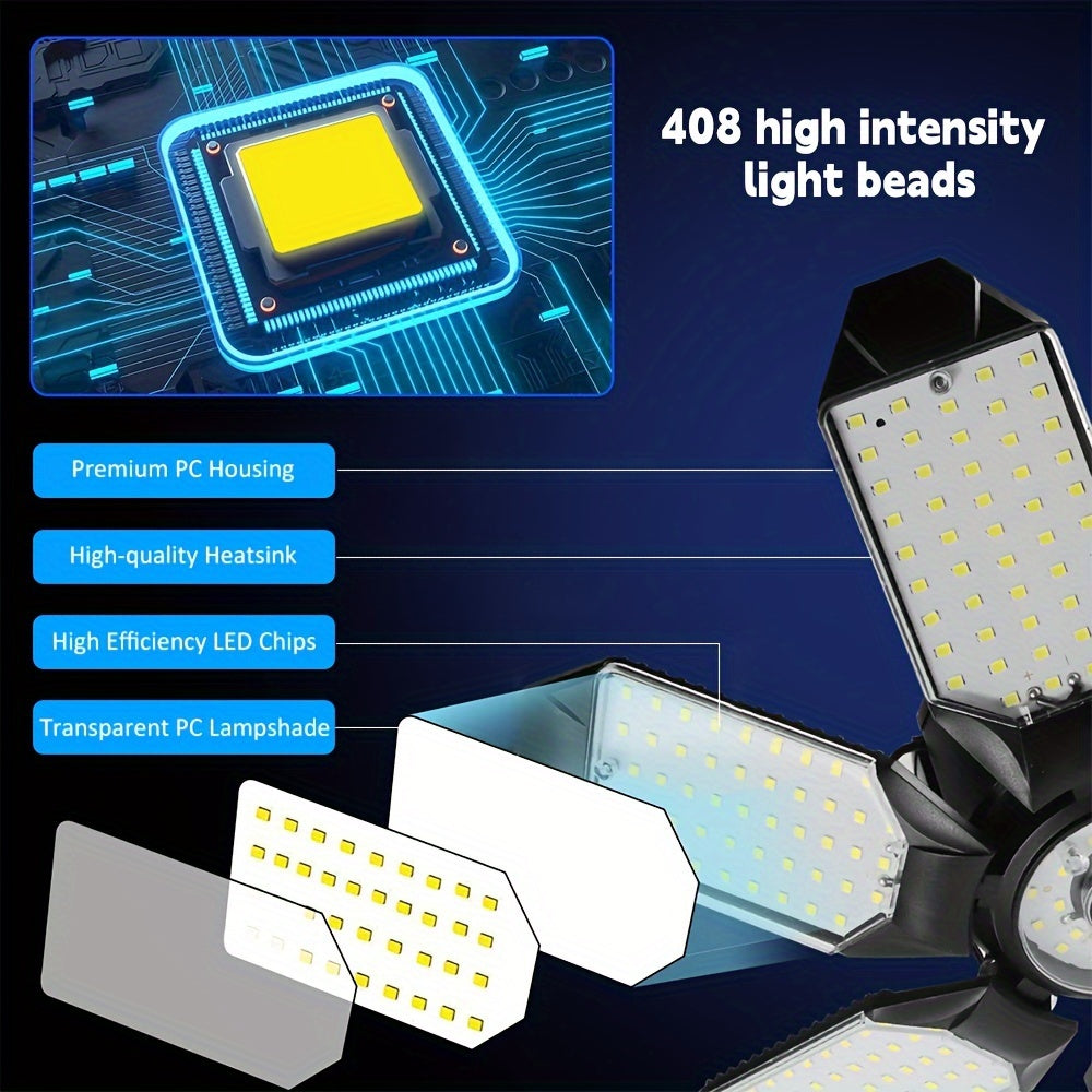 Deformable Garage Ceiling Light