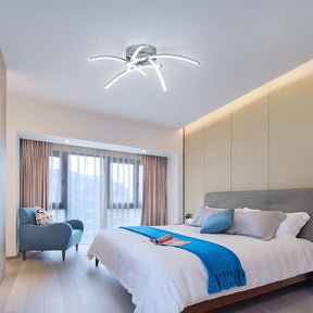 Contemporary Arc chandeliers