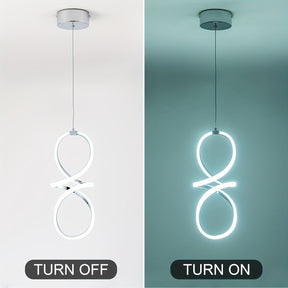 Infinity Loop Pendant Light Fixtures