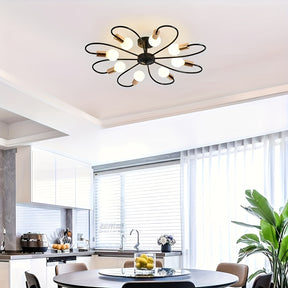 Flower Petal Floral Light Fixture