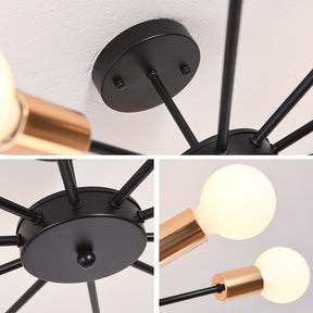 mid century modern sputnik chandelier