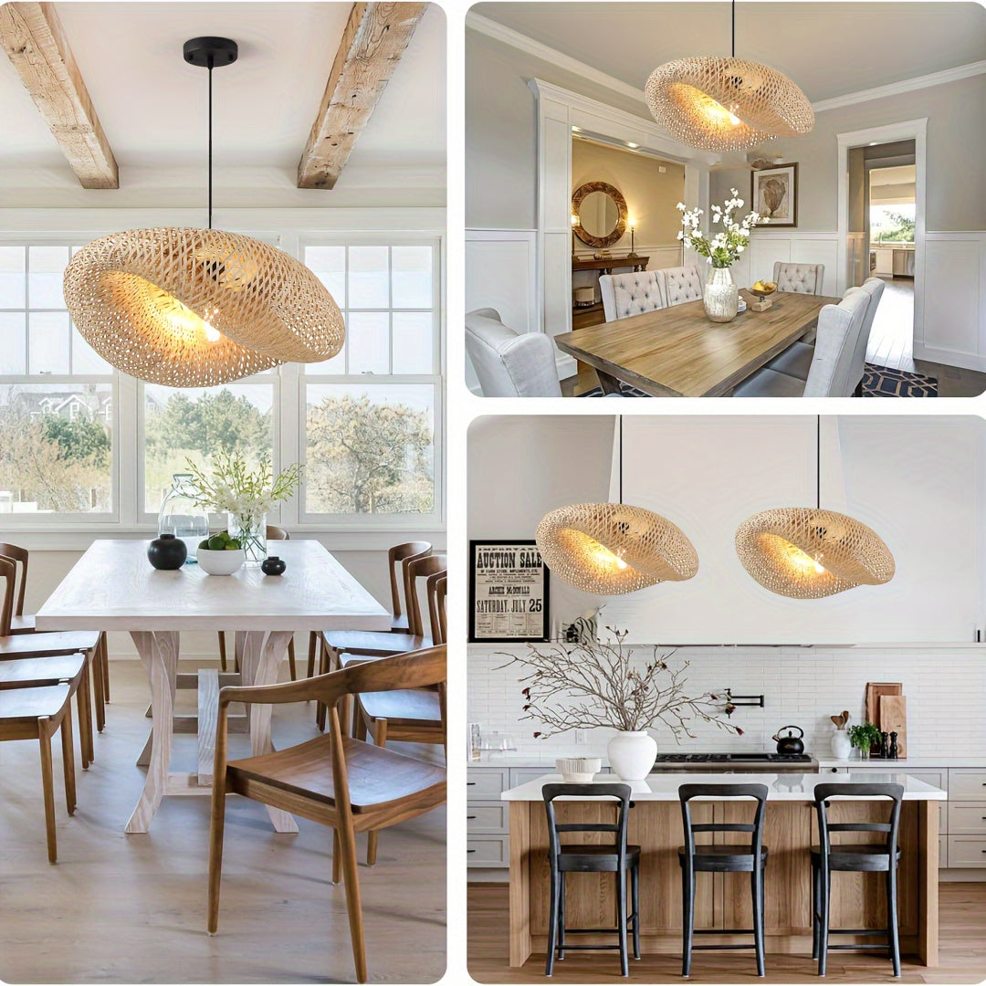 Rustic Woven Bohemian Chandeliers