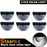 Solar outdoor LED light fixtures