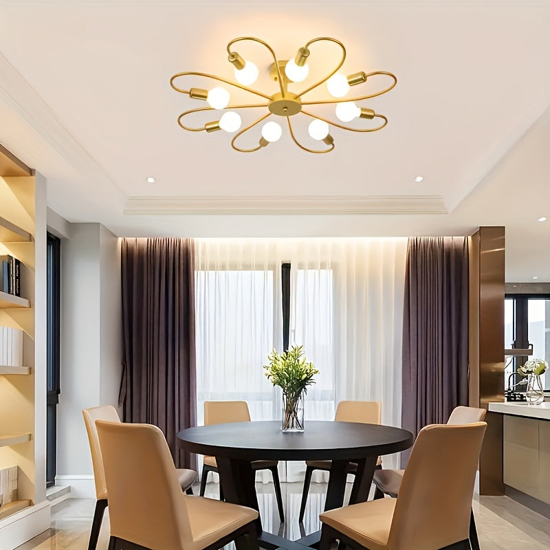 Flower Petal Floral Light Fixture