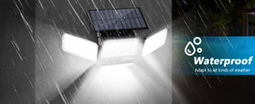 Solar Motion Sensor security light fixtures