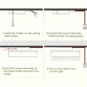 Flush Mount led ceiling light fixtures