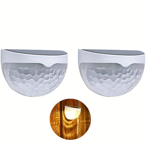Solar outdoor LED light fixtures