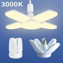 Deformable LED Four leaf light fixtures
