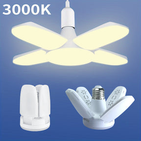 Deformable LED Four leaf light fixtures