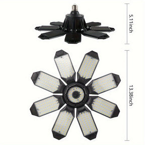 Deformable Garage Ceiling Light