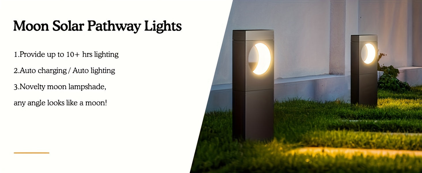 Solar Pathway Bollard Lights
