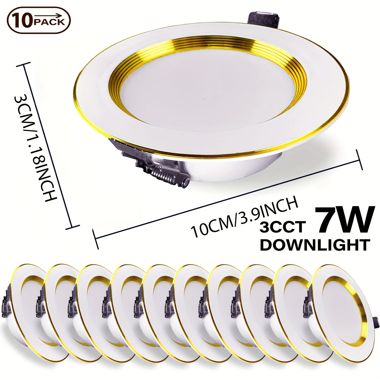 Slim Panel LED down light fixtures