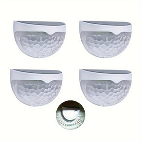 Solar outdoor LED light fixtures