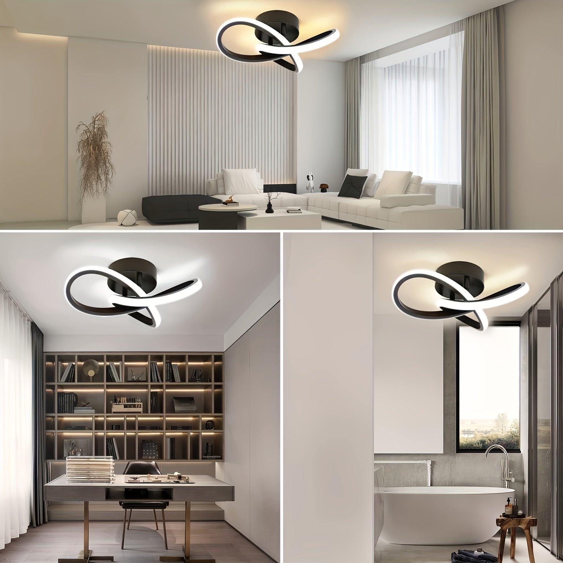 Modern LED Decorative acrylic light fixtures