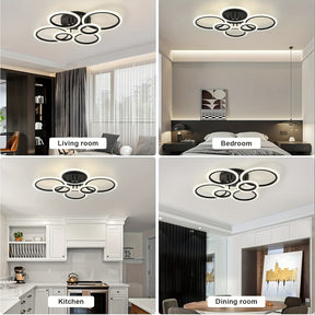 Ring LED Ceiling Light Fixtures