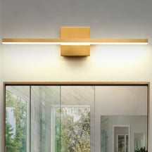 Linear led bathroom light fixtures