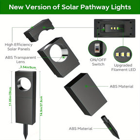 Solar Pathway Bollard Lights