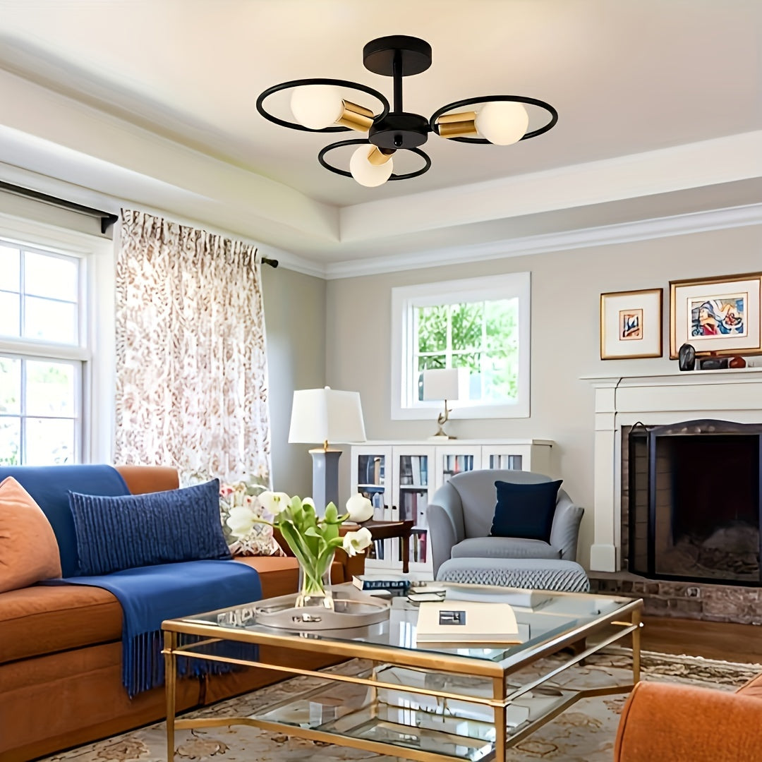 Semi Flush Mount Ceiling Light