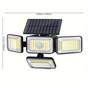 Solar Motion Sensor security light fixtures