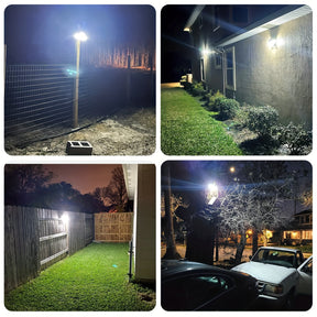 Solar Motion Sensor security light fixtures