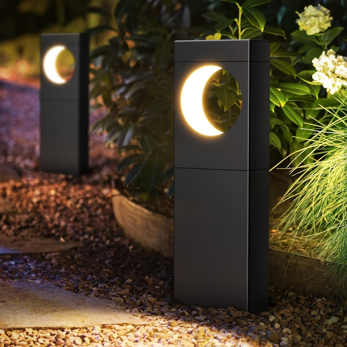 Solar Pathway Bollard Lights