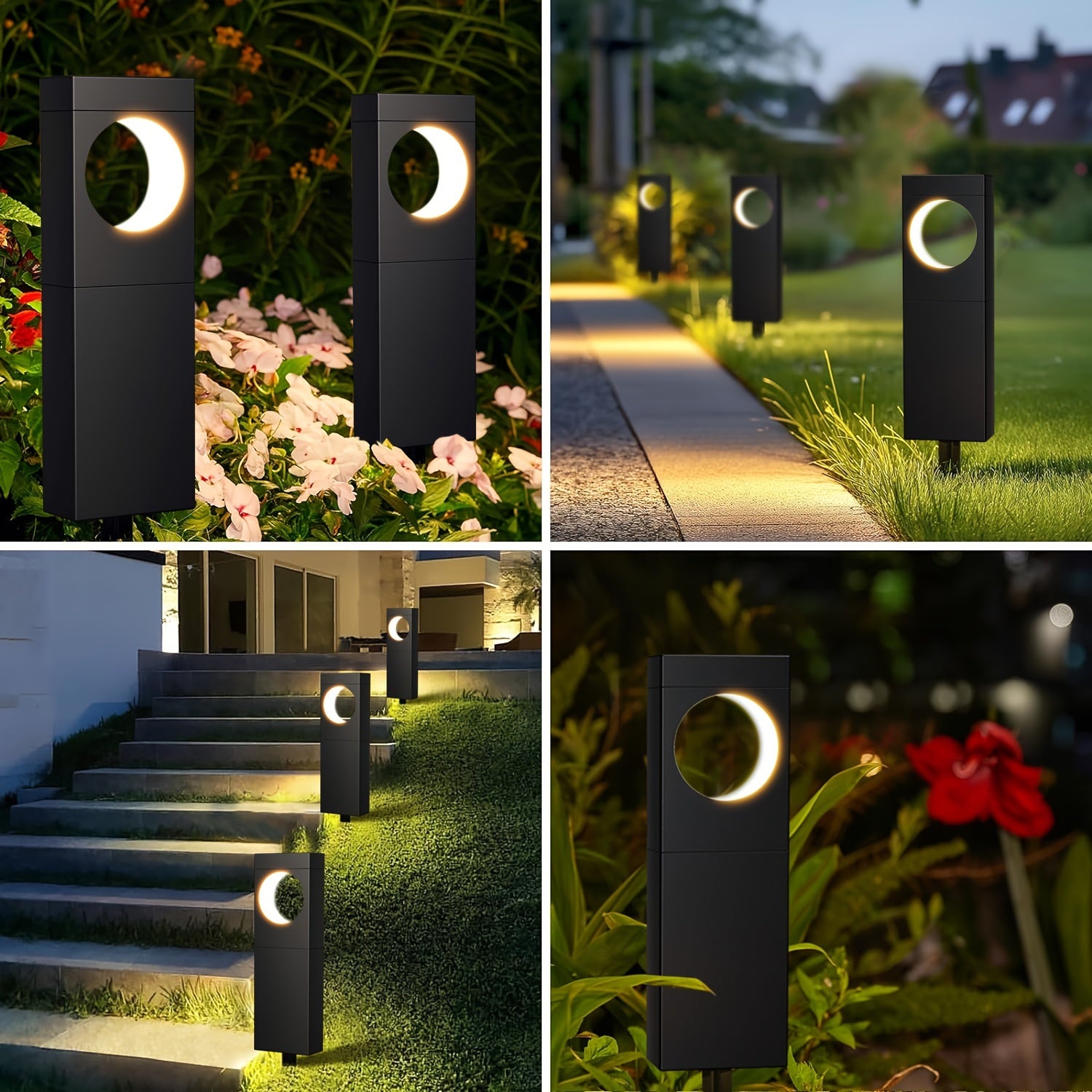 Solar Pathway Bollard Lights