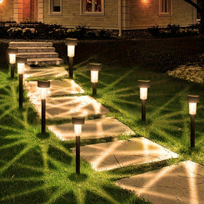 Stainless Steel solar outdoor pathway lights