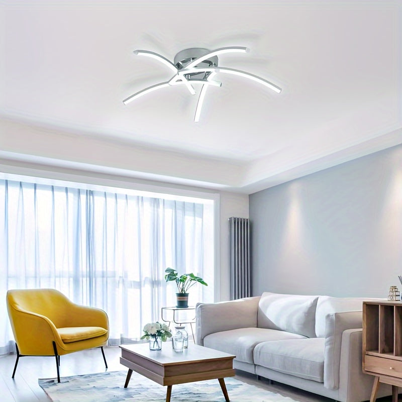 Contemporary Arc chandeliers