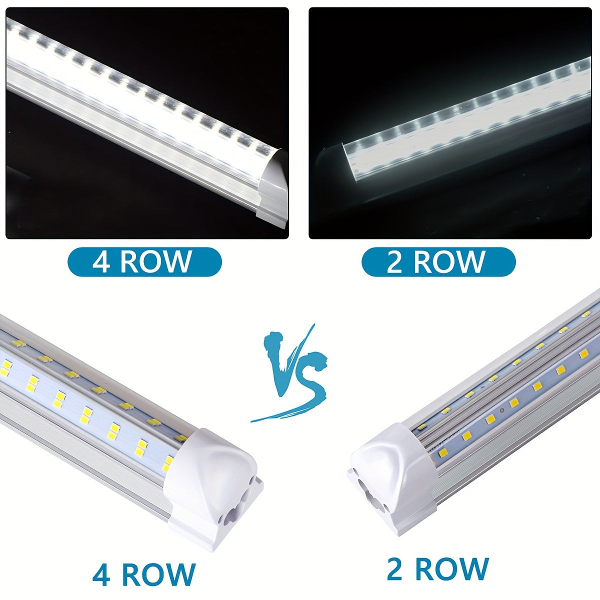Linkable Fluorescent Tube Light Fixtures