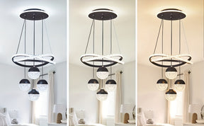 Crystal Ball Pendant Light Chandelier