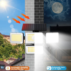 Solar Motion Sensor security light fixtures