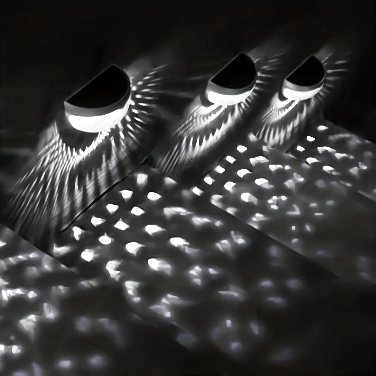 Solar outdoor LED light fixtures