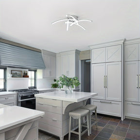 Contemporary Arc chandeliers