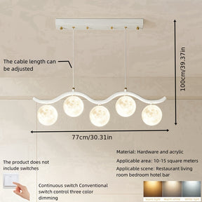 Glass Globe LED Pendant Light Fixtures