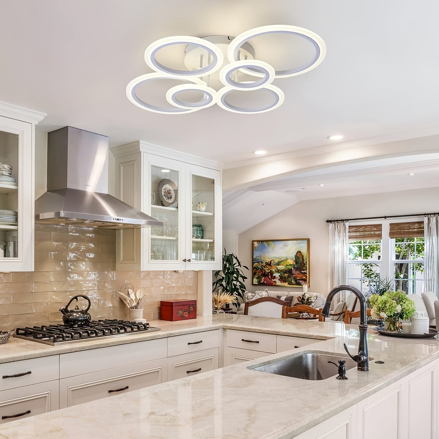 Ring LED Ceiling Light Fixtures