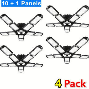 Deformable LED Light Fixtures For Garages