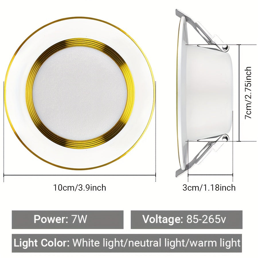 Slim Panel LED down light fixtures