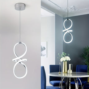 Infinity Loop Pendant Light Fixtures