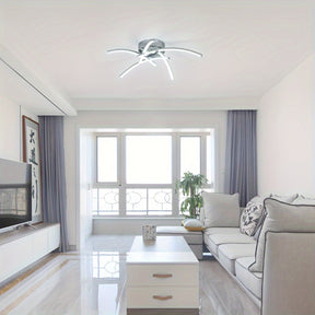Contemporary Arc chandeliers