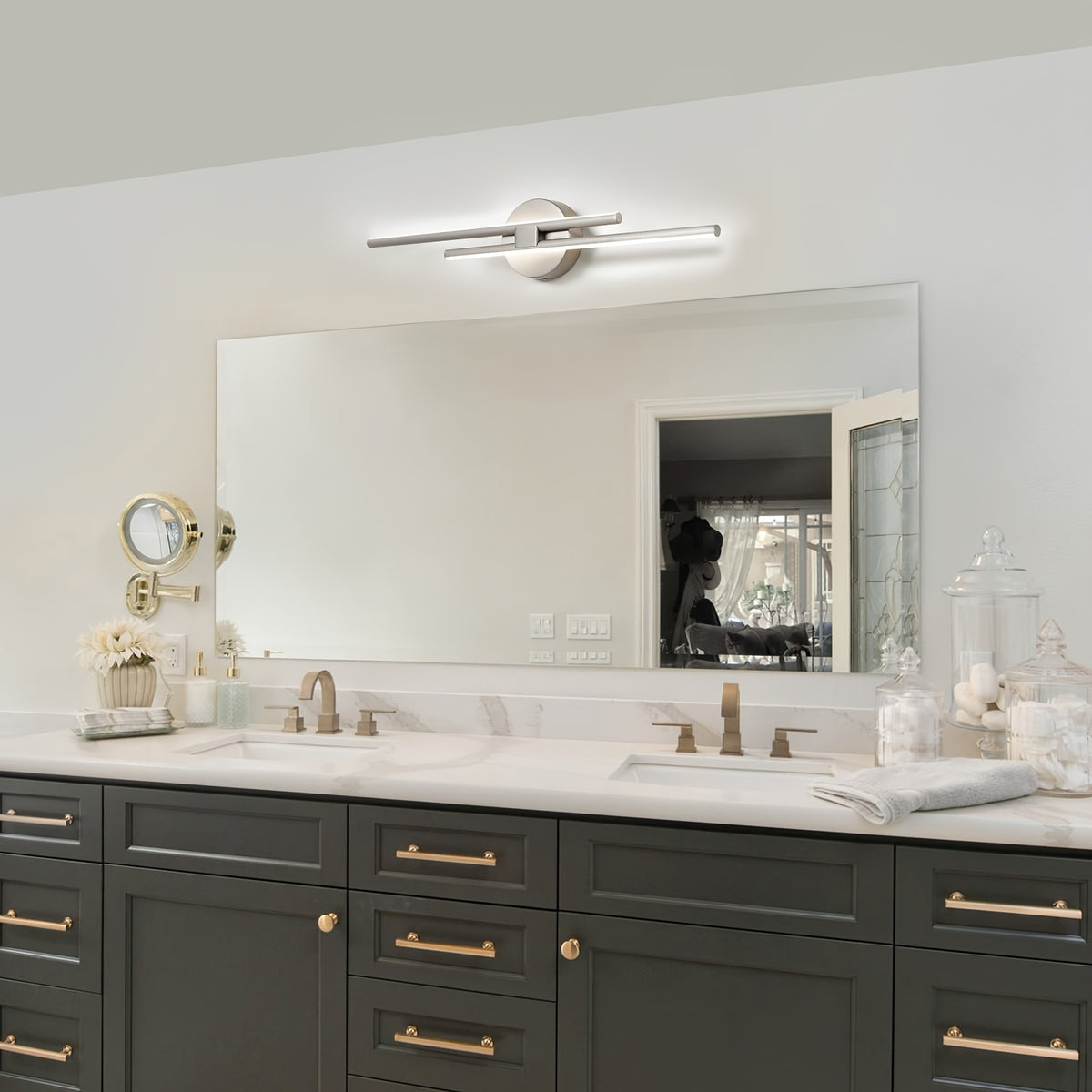 Over Mirror Bathroom Vanity Light Fixtures