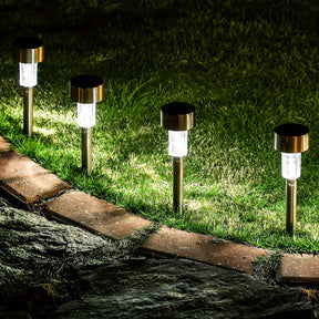 Stainless Steel solar outdoor pathway lights