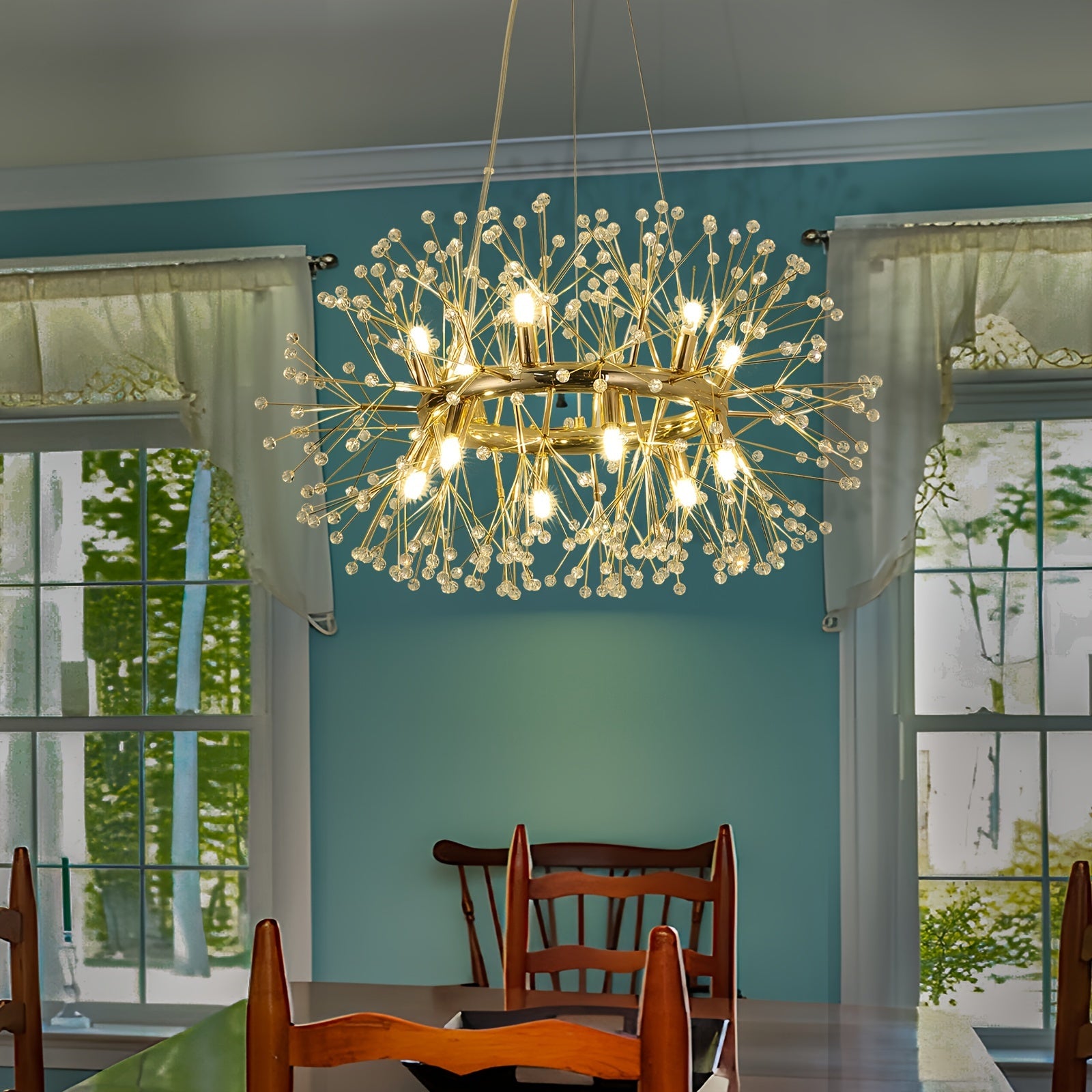 starburst light fixture