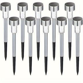 Stainless Steel solar outdoor pathway lights