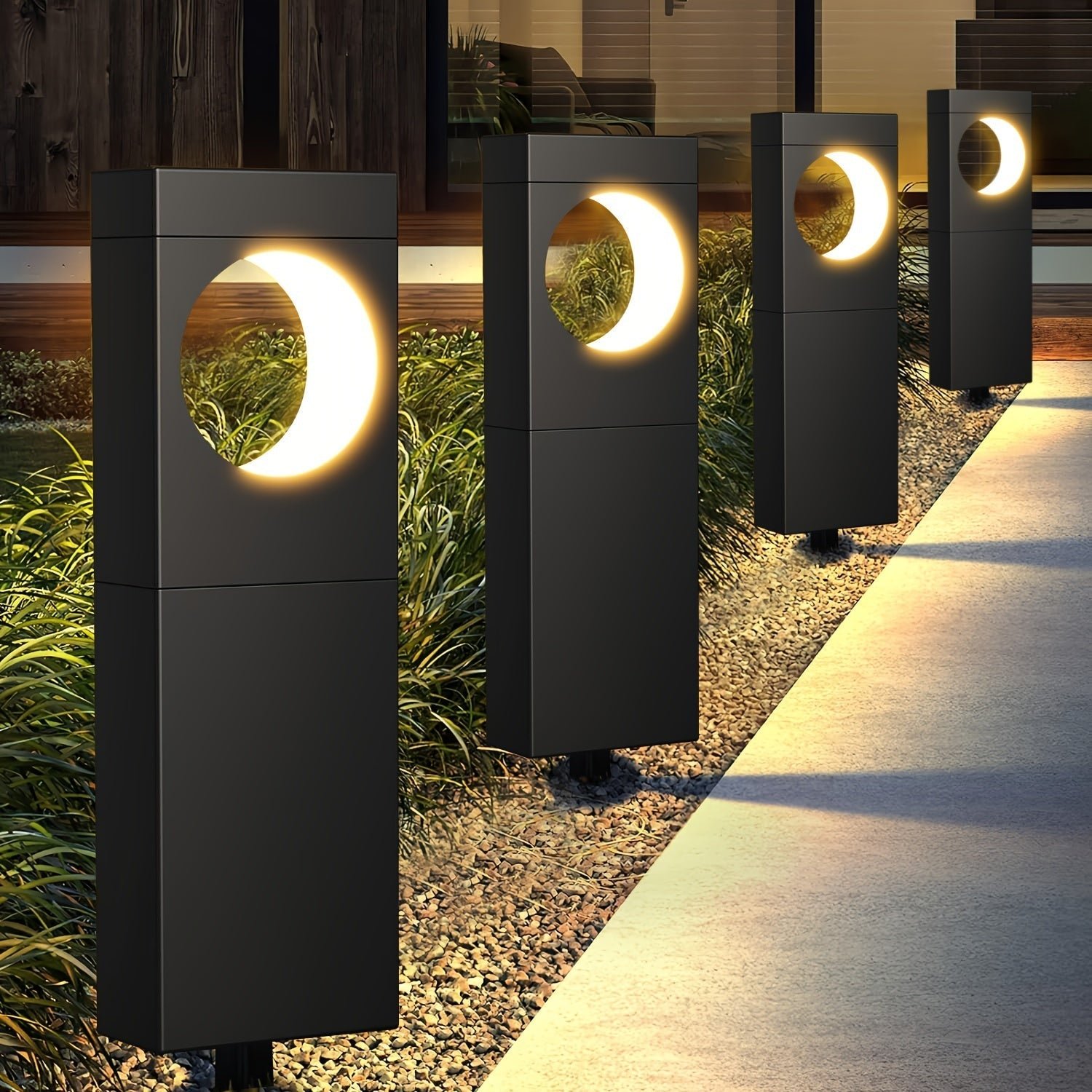 Solar Pathway Bollard Lights