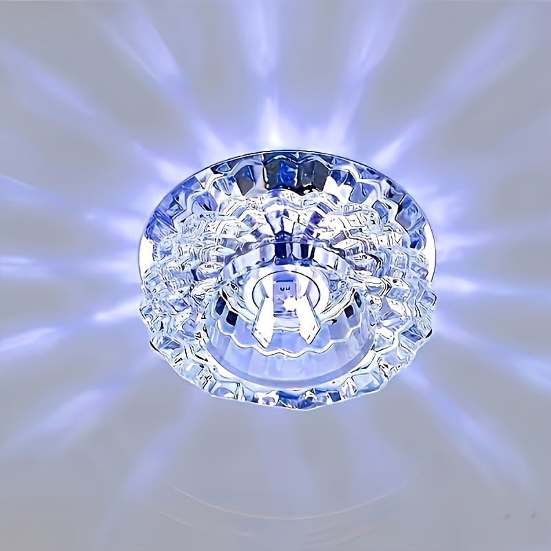 LED Crystal Recessed Down light Fixture