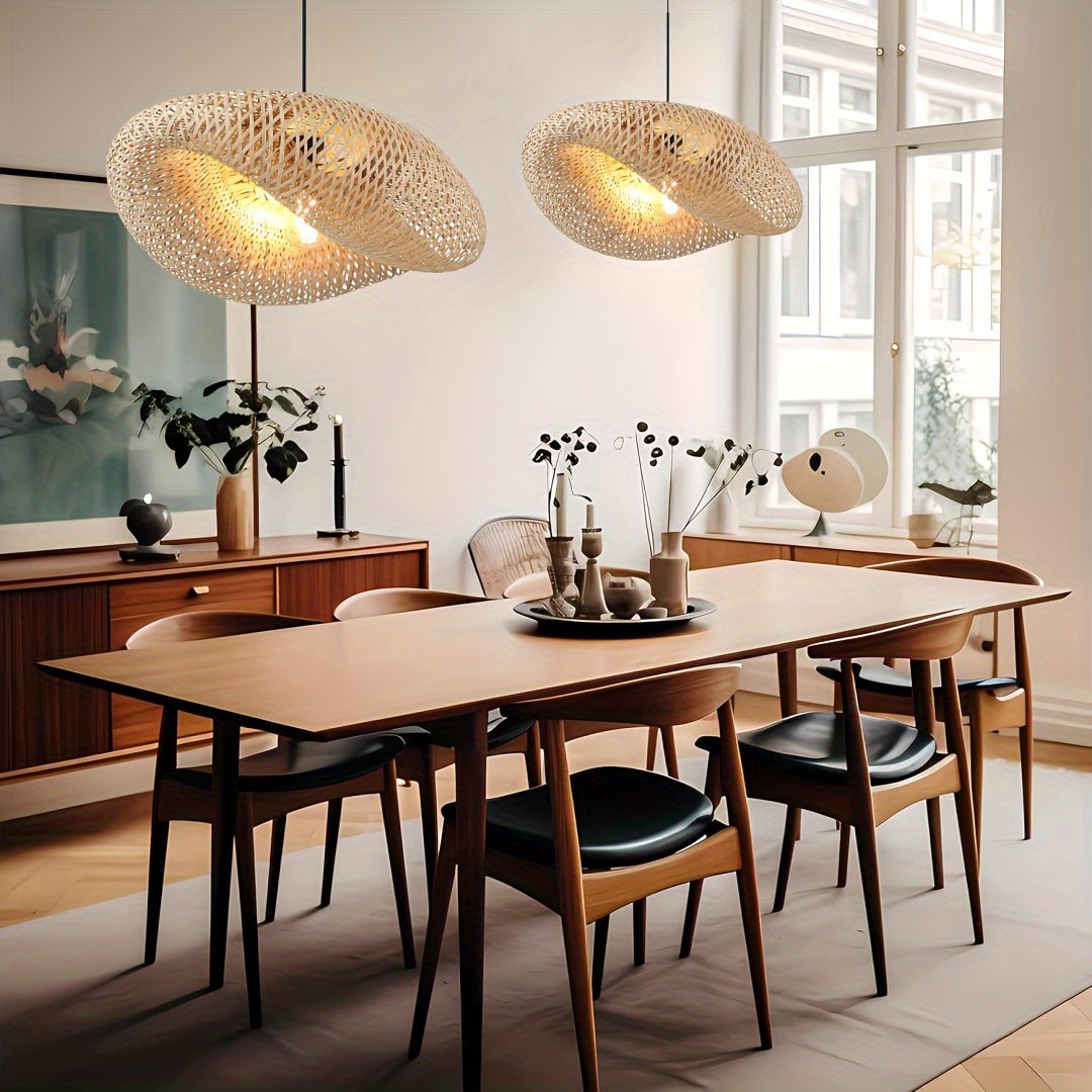 Rustic Woven Bohemian Chandeliers