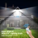 Solar Motion Sensor security light fixtures